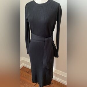 Gibson Latimer Black Long Sleeve Dress